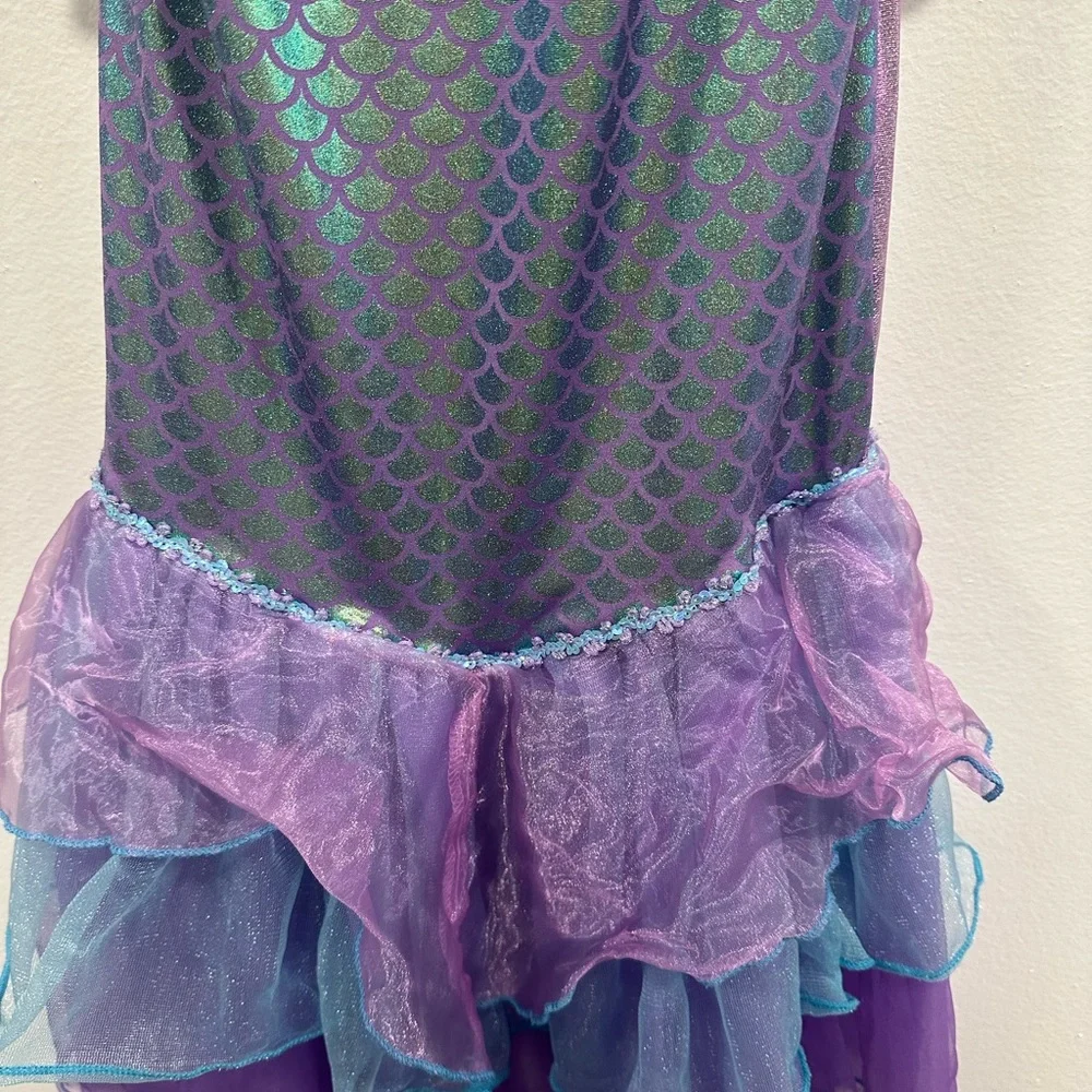 Mermaid Halloween costume! Girls dress up mermaid dress size 7/8!